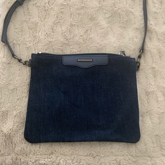 Rebecca Minkoff denim crossbody bag - Picture 1 of 5